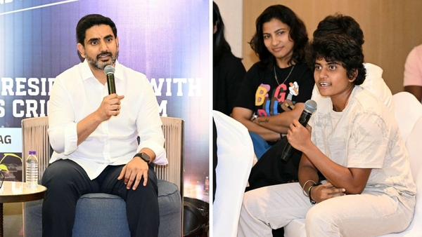 I Won t Write Exams India Spinner Shree Charani Reveals How She Blackmailed Her Father in Chat With Nara Lokesh