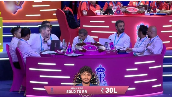 Telugu players had a disappointing outing at the IPL 2026 auction with Aman Rao being the only one sold picked up by Rajasthan Royals at his base price