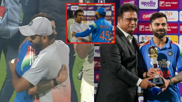 Virat Kohli Gautam Gambhir Tension Sparks Again Viral Video from IND vs SA ODI