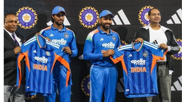 Rohit Sharma Reveals Team India s Fresh Jersey for the 2026 T20 World Cup