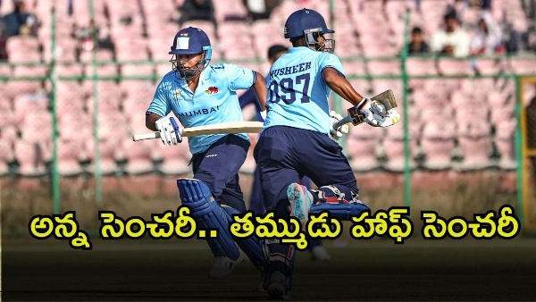 Sarfaraz Khan Blasts 157 off 75 Balls for Mumbai in Vijay Hazare Trophy Clash Against Arjun Tendulkar