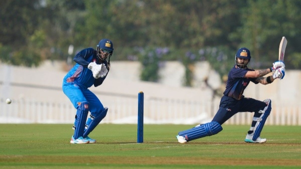 Vijay Hazare Trophy Virat Kohli dismissed for 77 in Delhi vs Gujarat Clash