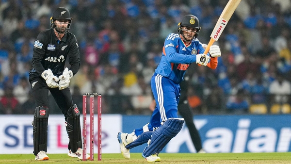 Abhishek Sharma s 84 and Rinku Singh s Unbeaten 44 Power India to 238 in 1st T20I vs New Zealand