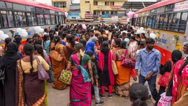 In Andhra Pradesh a woman committed a wicked act after boarding a free bus