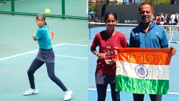 Jensi Kanabar Wins Australian Open U14 Title First Indian Female Tennis Player to Create History