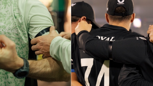 New Zealand Players Wore Black Armbands in 2nd T20I vs India Tragic Reason Behind the Gesture