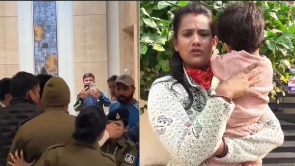 Please Help Me Woman Rushes to Rohit Sharma in Shocking Security Breach