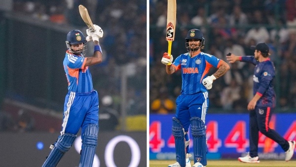 IND vs NAM Ishan Kishan and Hardik Pandya Power India to 209 9 in T20 World Cup 2026 Clash