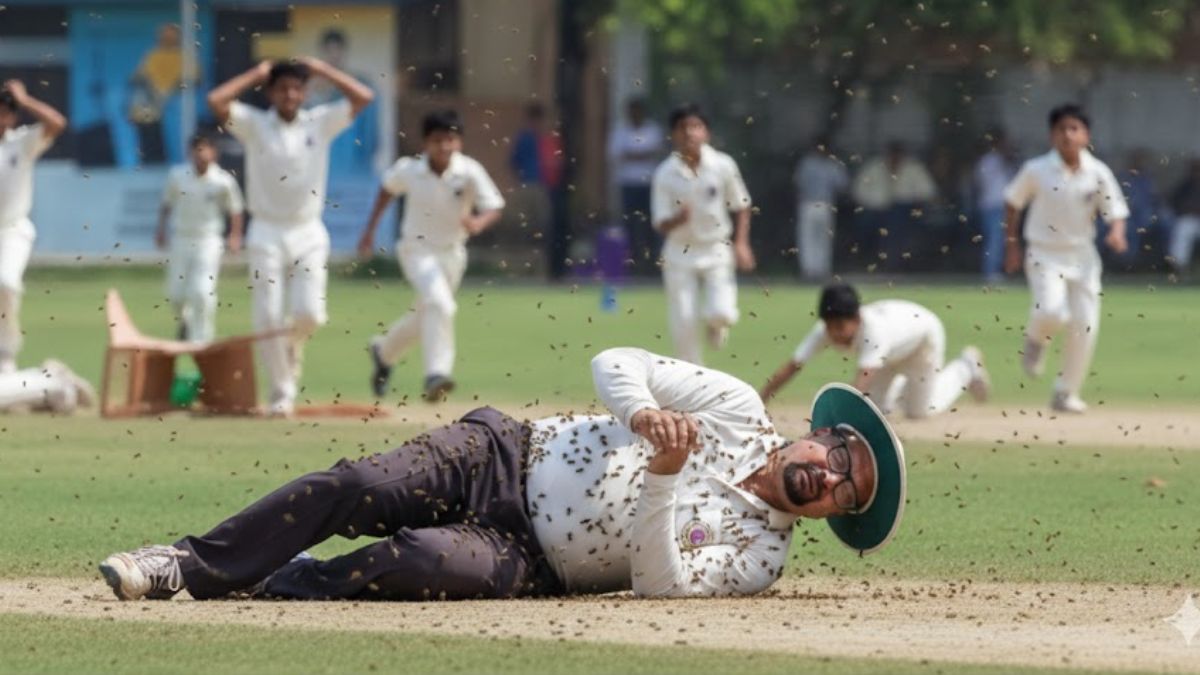 Tragedy in Kanpur Veteran Umpire Manik Gupta Dies After Massive Bee Attack During Under-13 Cricket Match