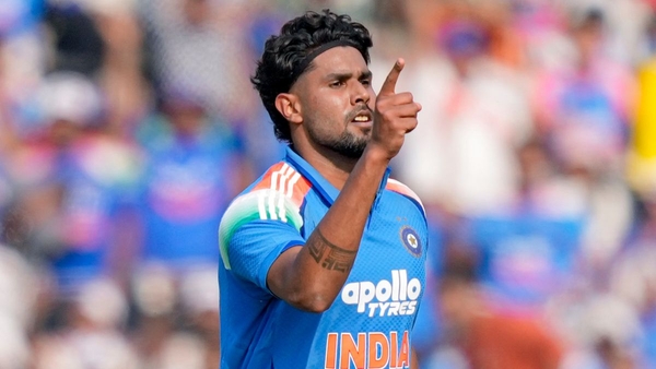 KKR s Harshit Rana Arrives on Crutches at BCCI Naman Awards Ruled Out of IPL 2026 Due to Knee Injury KKR s Harshit Rana Arrives on Crutches at BCCI Naman Awards Ruled Out of IPL 2026 Due to Knee Injury