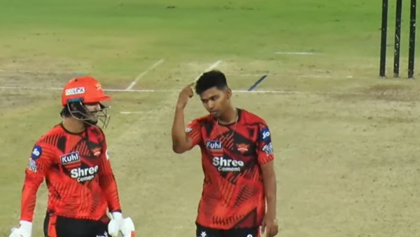 Ishan Kishan vs Zeeshan Ansari Fiery Exchange in SRH Practice Match Ahead of IPL 2026 Opener