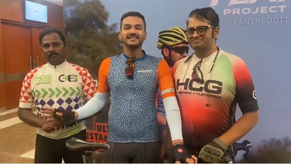 Fit India Ambassador Kanthi Dutt Embarks on 800km Hyderabad-to-Mumbai Cycling Expedition to Promote Wellness