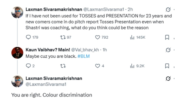 Laxman Sivaramakrishnan Quits BCCI Commentary Alleges Color Discrimination and Lack of Opportunities Laxman Sivaramakrishnan Quits BCCI Commentary Alleges Color Discrimination and Lack of Opportunities