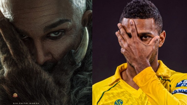 IPL 2026 Akeal Hosein Viral Mask Celebration vs MI Matches Allu Arjun RAAKA Look