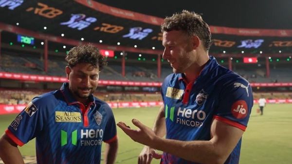 David Miller Trolls Kuldeep Yadav After Delhi Capitals Thrilling Win Over RCB Viral Post-Match Video