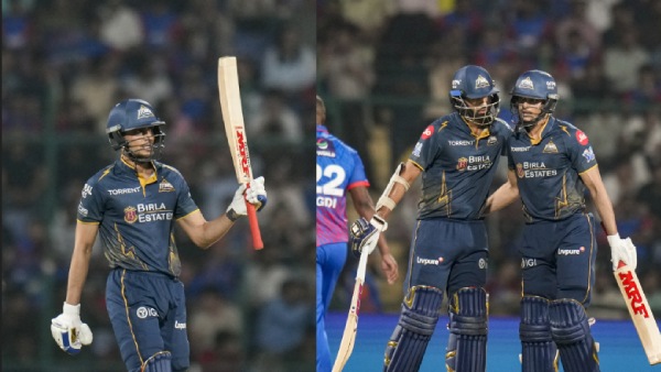 GT vs DC Jos Buttler Gill and Sundar Smash Fifties Gujarat Titans Set a Target of 211 for Delhi