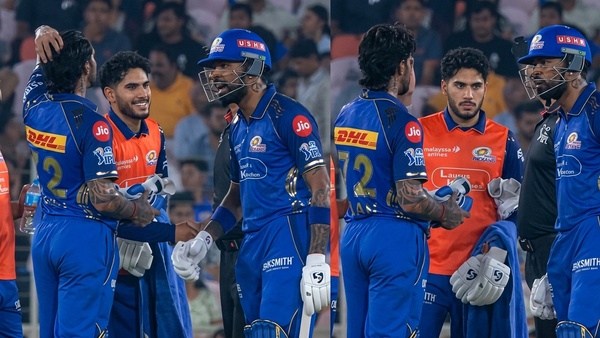Fans Explode with Memes After Hardik Pandya Loud Chat with Tilak Varma During MI vs GT Timeout