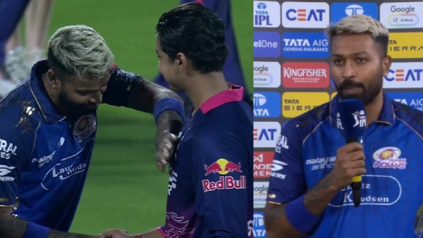 Hardik Pandya Heartwarming Gesture for Young Star Vaibhav Suryavanshi Post RR vs MI Clash