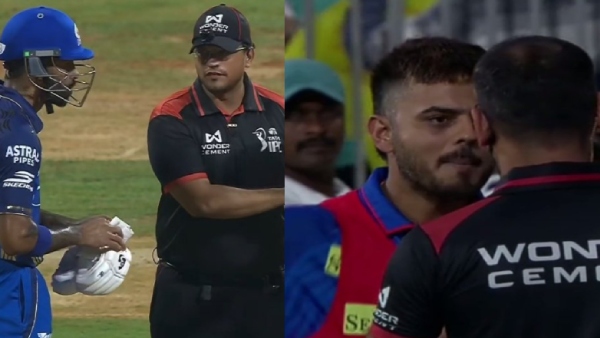 IPL 2026 Hardik Pandya vs Tristan Stubbs Glove Controversy Umpiring Double Standards
