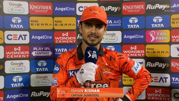 Young Guns Fire for SRH Captain Ishan Kishan Credits Bowlers Clarity for Thrilling Win Over CSK in IPL 2026