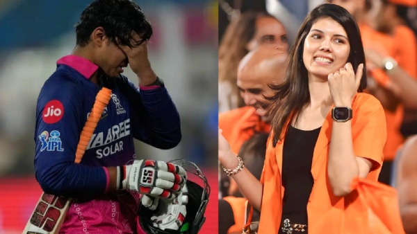 Kavya Maran Wild Celebration as Vaibhav Suryavanshi Falls for Golden Duck in SRH vs RR Match Video Kavya Maran Wild Celebration as Vaibhav Suryavanshi Falls for Golden Duck in SRH vs RR Match Video