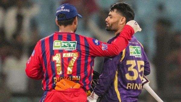 Cheating Never Wins KKR Fans Accuse LSG of Unfair Play After Raghuvanshi s Controversial Exit