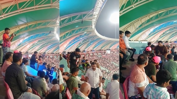 Ugly Fan Brawl Erupts at Ekana Stadium During LSG vs RR IPL 2026 Clash Viral Video Sparks Outrage Ugly Fan Brawl Erupts at Ekana Stadium During LSG vs RR IPL 2026 Clash Viral Video Sparks Outrage