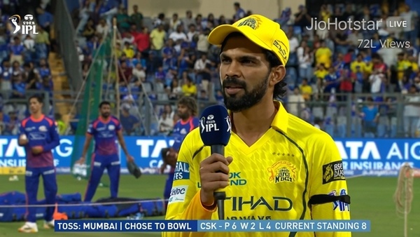 Ruturaj Gaikwad Credits The Legend MS Dhoni for CSK s Massive Global Support During MI Clash in IPL 2026