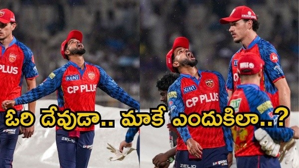 IPL 2026 Frustrated Shreyas Iyer Caught on Camera as Rain Halts PBKS Momentum Against KKR at Eden Gardens
