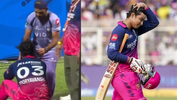 Vaibhav Suryavanshi breaks down after Rajasthan Royals loss vs KKR in IPL 2026 emotional video viral