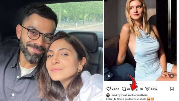 Virat Kohli Likes German Influencer Lizlaz Photo Fans React with Algorithm Memes and Jokes