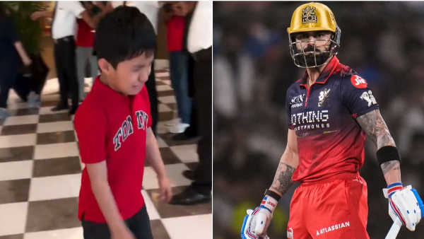 Young Fan throws bat and Breaks Down in Tears After Being Stopped for Autograph from Virat Kohli