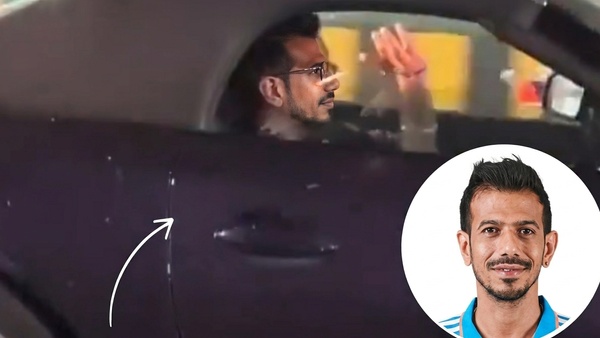 Yuzvendra Chahal Caught Smoking While Driving Porsche Viral Video Sparks Outrage on Social Media Yuzvendra Chahal Caught Smoking While Driving Porsche Viral Video Sparks Outrage on Social Media