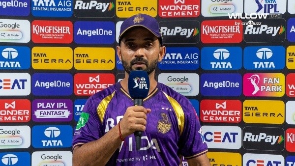 IPL 2026 KKR Skipper Ajinkya Rahane Credits Finn Allen Spinners and Coaching Staff for Dominant Win Over DC IPL 2026 KKR Skipper Ajinkya Rahane Credits Finn Allen Spinners and Coaching Staff for Dominant Win Over DC