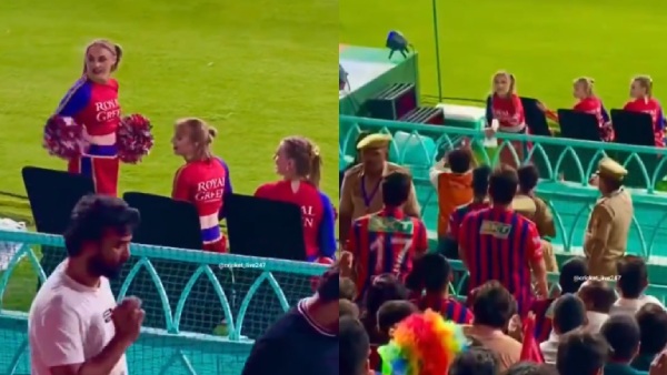Cheerleader harassed in IPL match Man Arrested for Throwing Note with Phone Number Video Viral