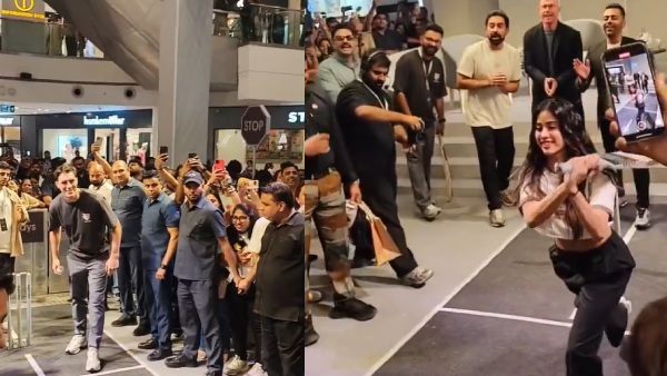 Janhvi Kapoor Smashes Phone with Huge Shot Off Pat Cummins Bowling in Viral Event Full Details