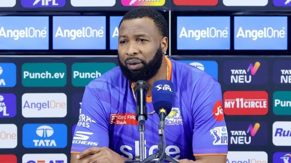 IPL 2026 MI Batting Coach Kieron Pollard Fined 15 Match Fee for Abusive Outburst at Umpire