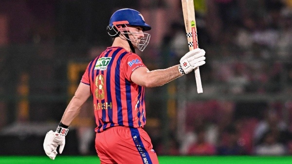 IPL 2026 Mitchell Marsh Narrowly Misses Century as LSG Post a Mammoth 220 5 Against Rajasthan Royals