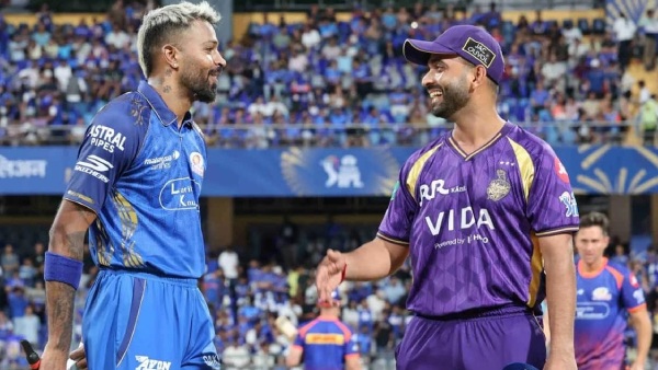 MI vs KKR Toss Update KKR Opt to Bowl First as Hardik Pandya Returns for Mumbai Indians