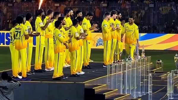 MS Dhoni IPL Retirement CSK Legends Emotional Farewell Video at Chepauk Goes Viral