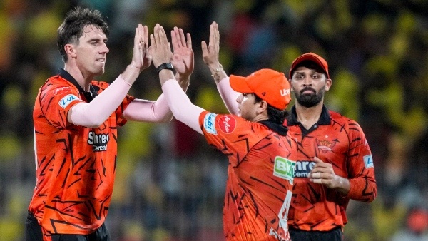 IPL 2026 Pat Cummins Three-Wicket Haul and Sakib Hussain s Braces Restrict CSK to 180 7 Against SRH