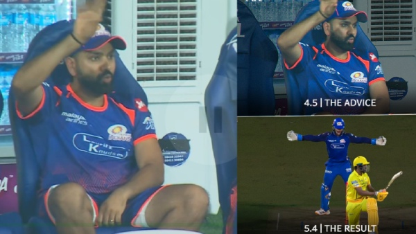 IPL 2026 Rohit Sharma Dugout Masterplan Earns MI a Wicket vs CSK Hitman Magic Full Details