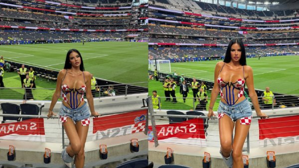 FIFA World Cup 2026 Most Glamorous Fan in Tournament Ivana Knoll Wows Stadium at Croatia Match FIFA World Cup 2026 Most Glamorous Fan in Tournament Ivana Knoll Wows Stadium at Croatia Match