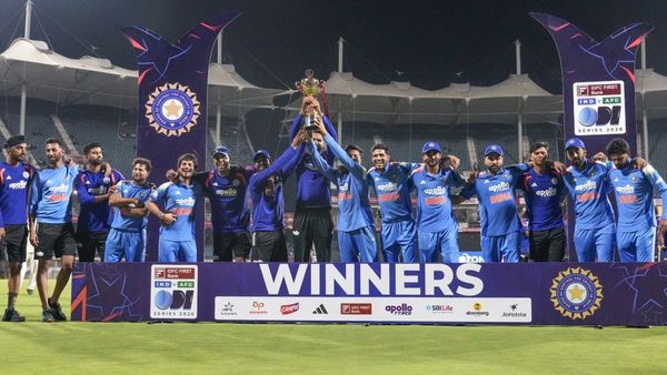 Yashaswi Jaiswal celebrates century against Afghanistan in ODI Yashaswi Jaiswal celebrates century against Afghanistan in ODI