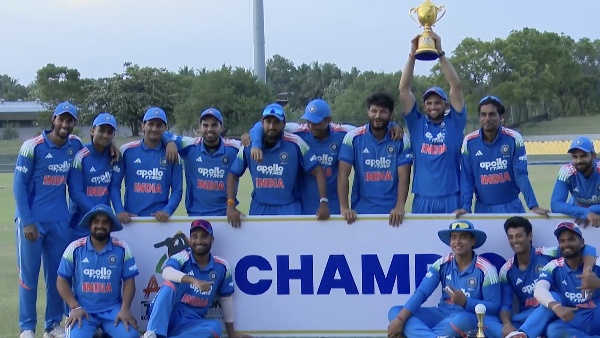 India A Clinch Tri-Series Title Beat Sri Lanka A by 66 Runs in Dambulla Final Thriller Details