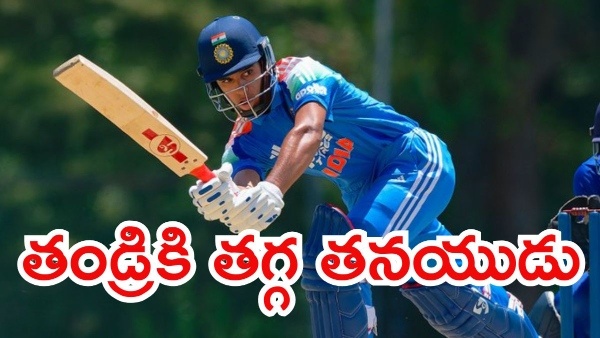 Rahul Dravid s son Anvay Dravid s Brilliant 87 Powers India U-19 to 285 Against Sri Lanka U-19 Rahul Dravid s son Anvay Dravid s Brilliant 87 Powers India U-19 to 285 Against Sri Lanka U-19