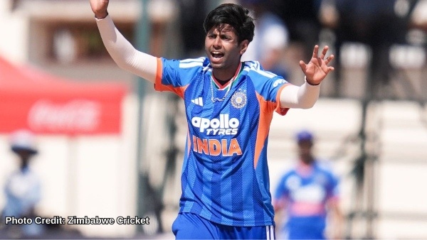 Mayank Yadav Says 150 KPH First-Ball Wicket Calmed Me Down on Explosive T20I Comeback During IND vs ZIM 1st T20I Mayank Yadav Says 150 KPH First-Ball Wicket Calmed Me Down on Explosive T20I Comeback During IND vs ZIM 1st T20I
