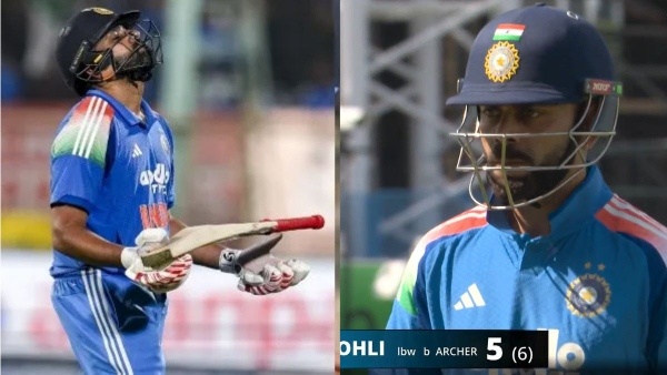 Virat Kohli and Rohit Sharma Disappoint in India vs Engalnd 1st ODI at Edgbaston