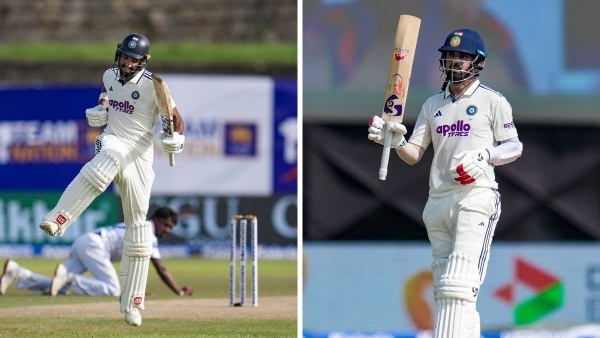 Devdutt Padikkal Stars With Century as KL Rahul Hits Fifty India Dominate Sri Lanka on Day 1 in 1st Test Devdutt Padikkal Stars With Century as KL Rahul Hits Fifty India Dominate Sri Lanka on Day 1 in 1st Test