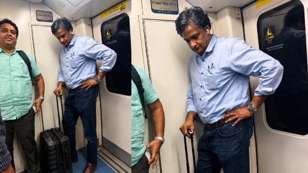 Javagal Srinath Simplicity Indian Cricket Legend Travels Like a Commoner in Bengaluru Metro Details